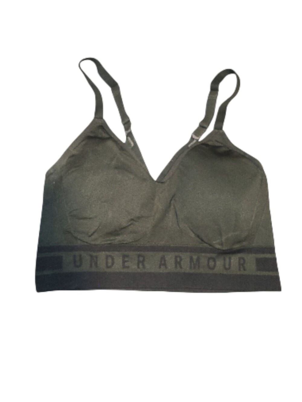 UNDER ARMOUR Seamless Light Support Sports Bra SIZE LARGE